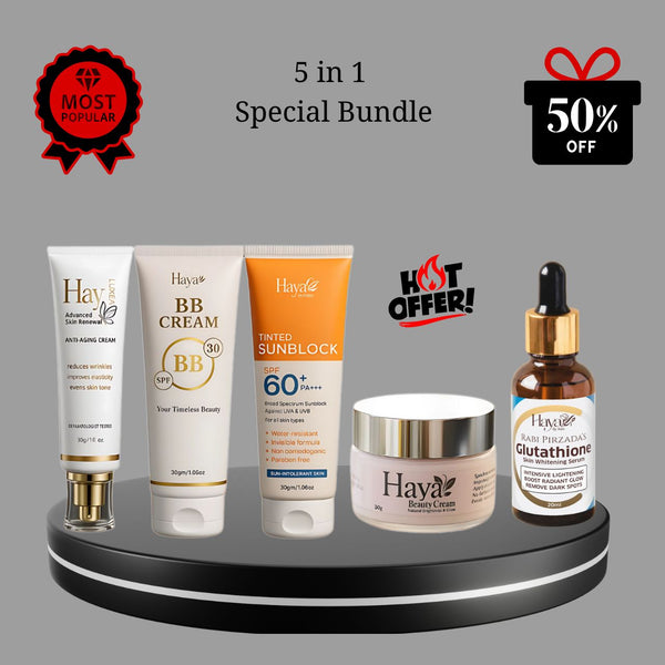 Haya By Rabi – 4 in 1 Special Deal + Glutathione Serum
