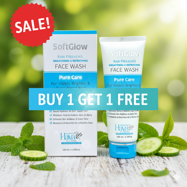 Get Your Glow On! SoftGlow Face Wash - BUY 1 GET 1 FREE! (Limited Time Sale)