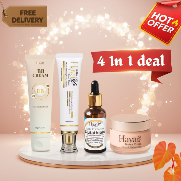 Haya by Rabi – 4 in 1 Glow Boost Kit
