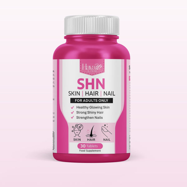 SHN Tablets by Rabi Pirzada – Skin, Hair & Nail Care Supplement