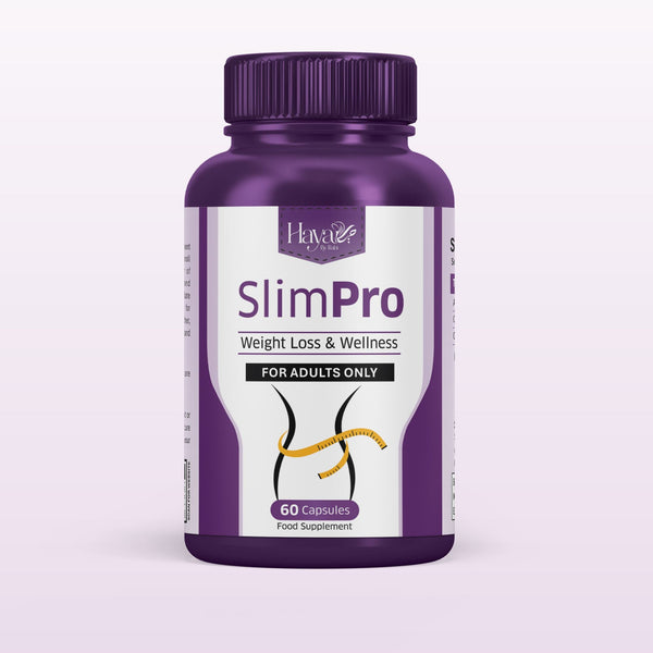 SlimPro Weight Loss Capsules – Natural Fat Burner for Gut Health, Immunity & Wellness | Wellness by Rabi Pirzada